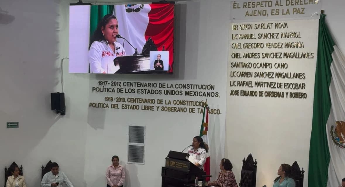 Tabasco respeta inclusión: Diputada con discapacidad