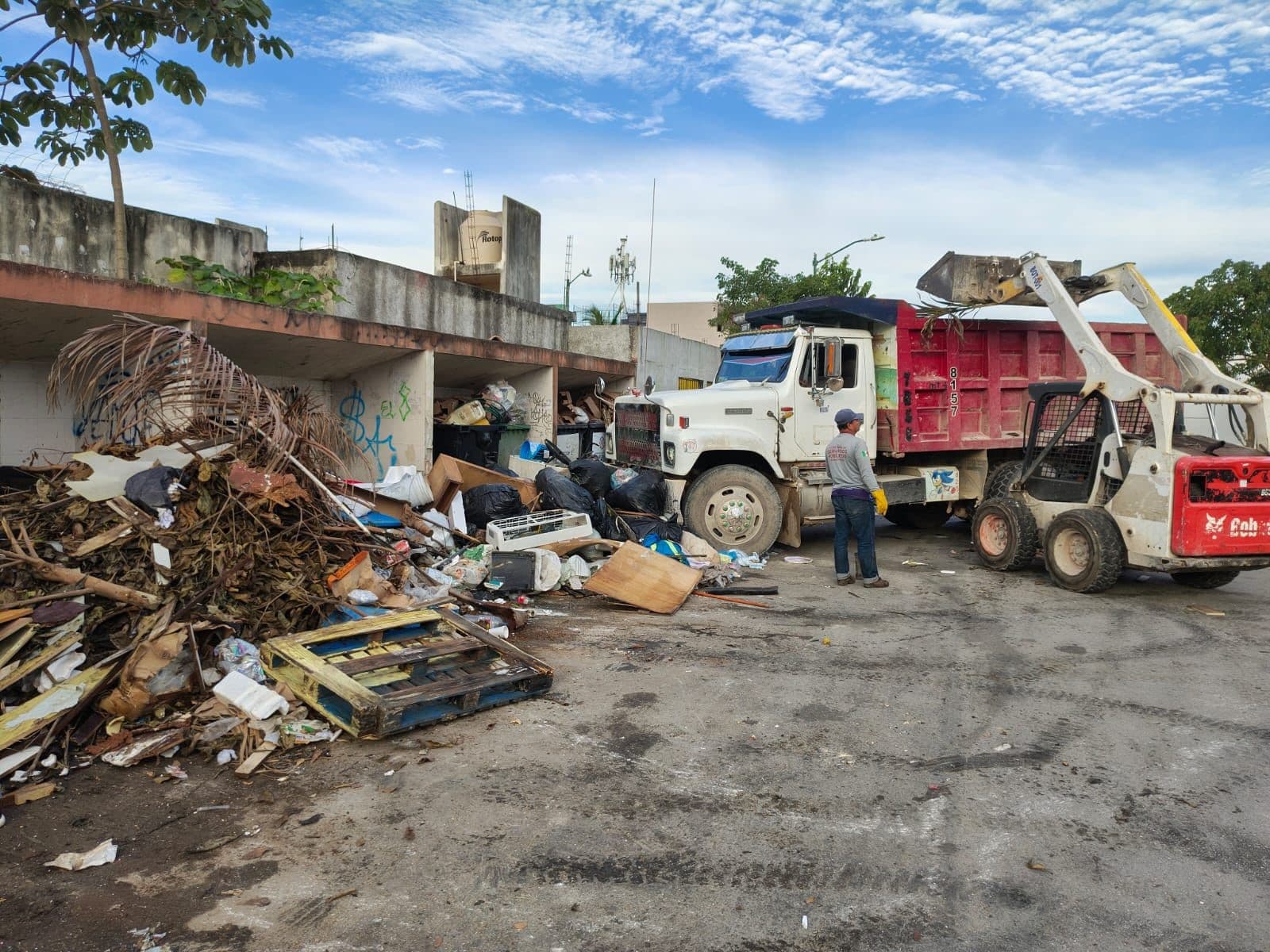 Recolectan 20 mil toneladas de basura en Solidaridad 