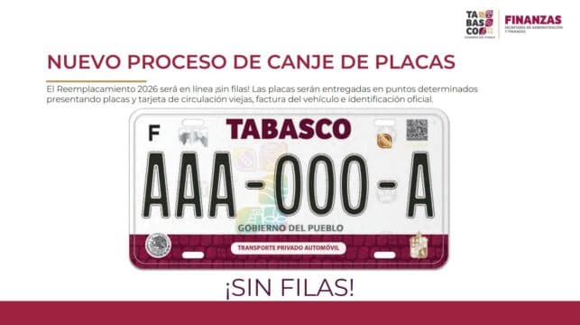 ¡Se acaba la fiesta! A pagar placas nuevas 