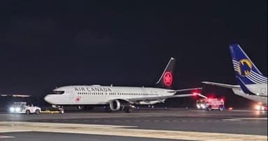 ImagenAterriza avión de Air Canadá de emergencia por falla mecánica en Cancún