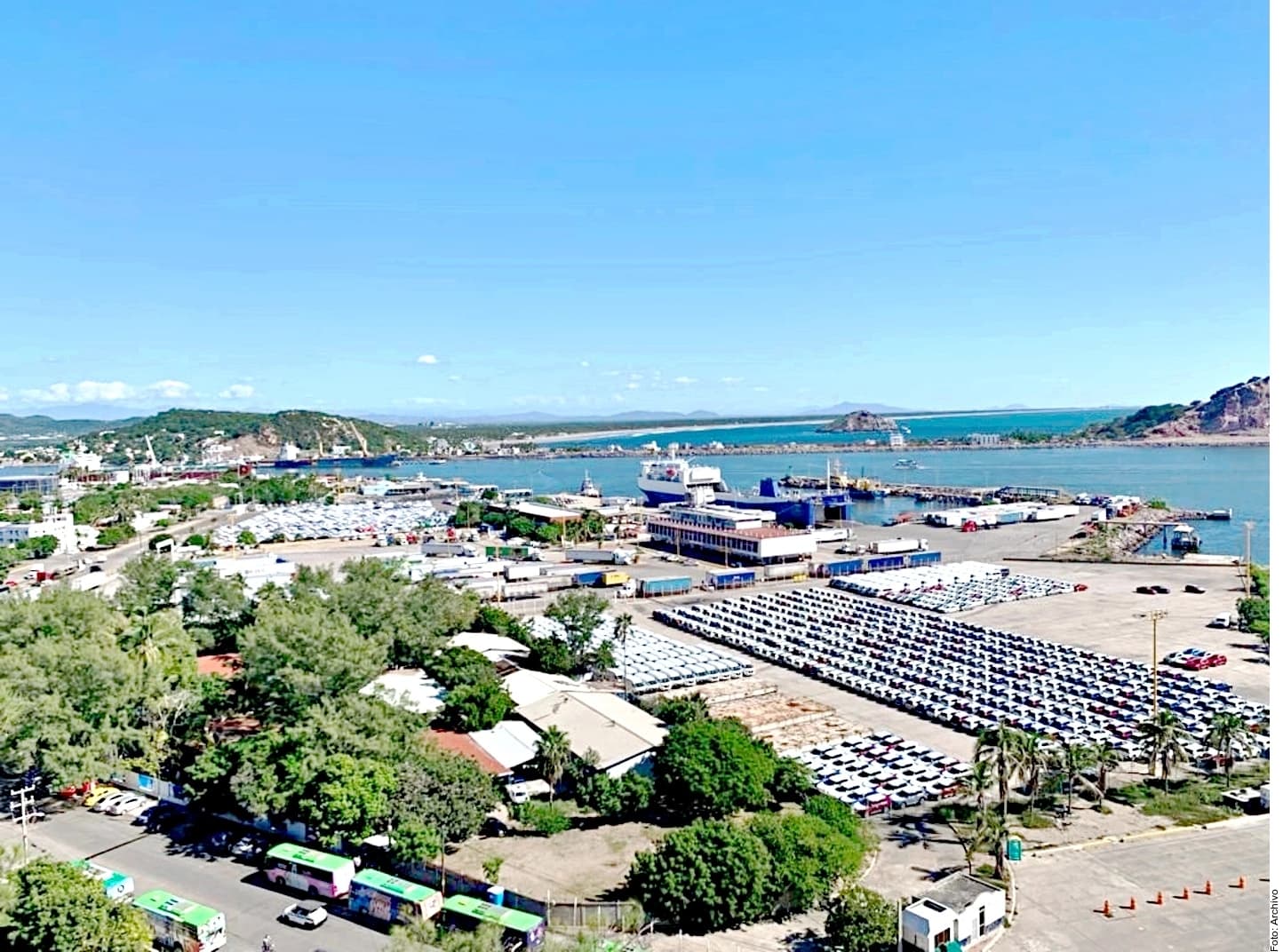 Saturan a los puertos vehículos importados 