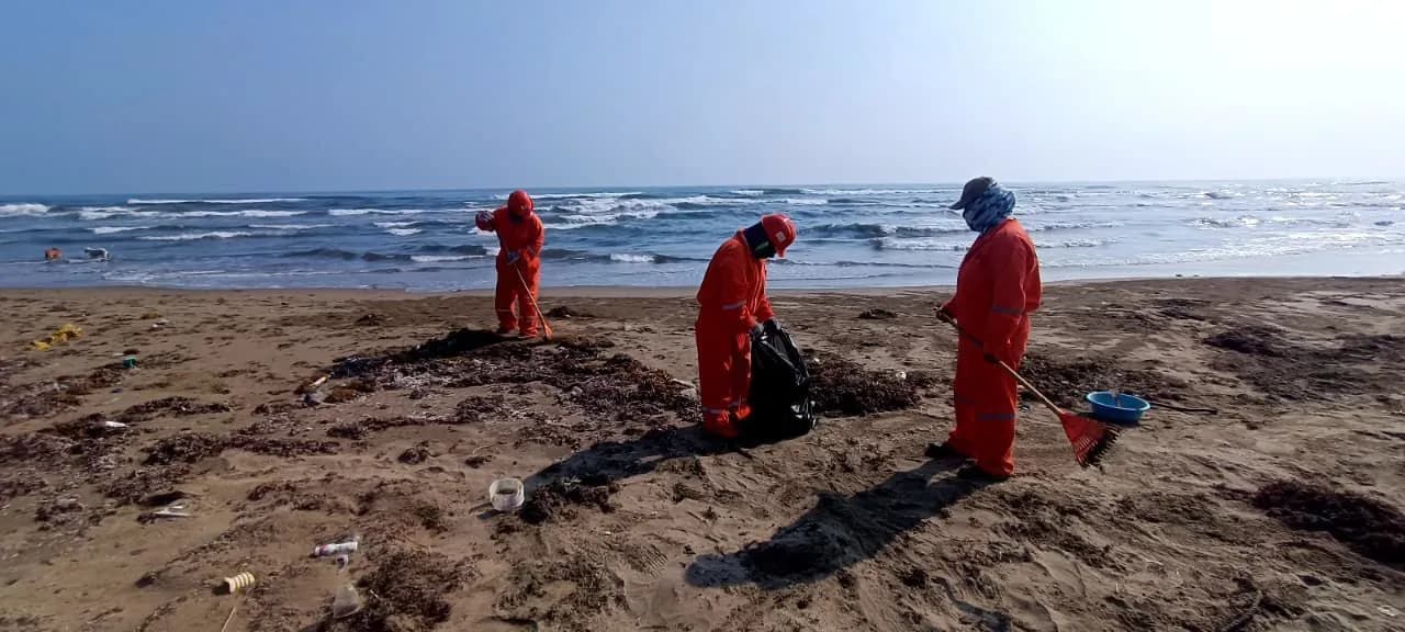 900 toneladas de crudo recolectado en Campeche, Tabasco y Veracruz 