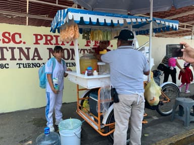 ImagenBurlan ambulantes reglamento antichatarra afuera de escuelas