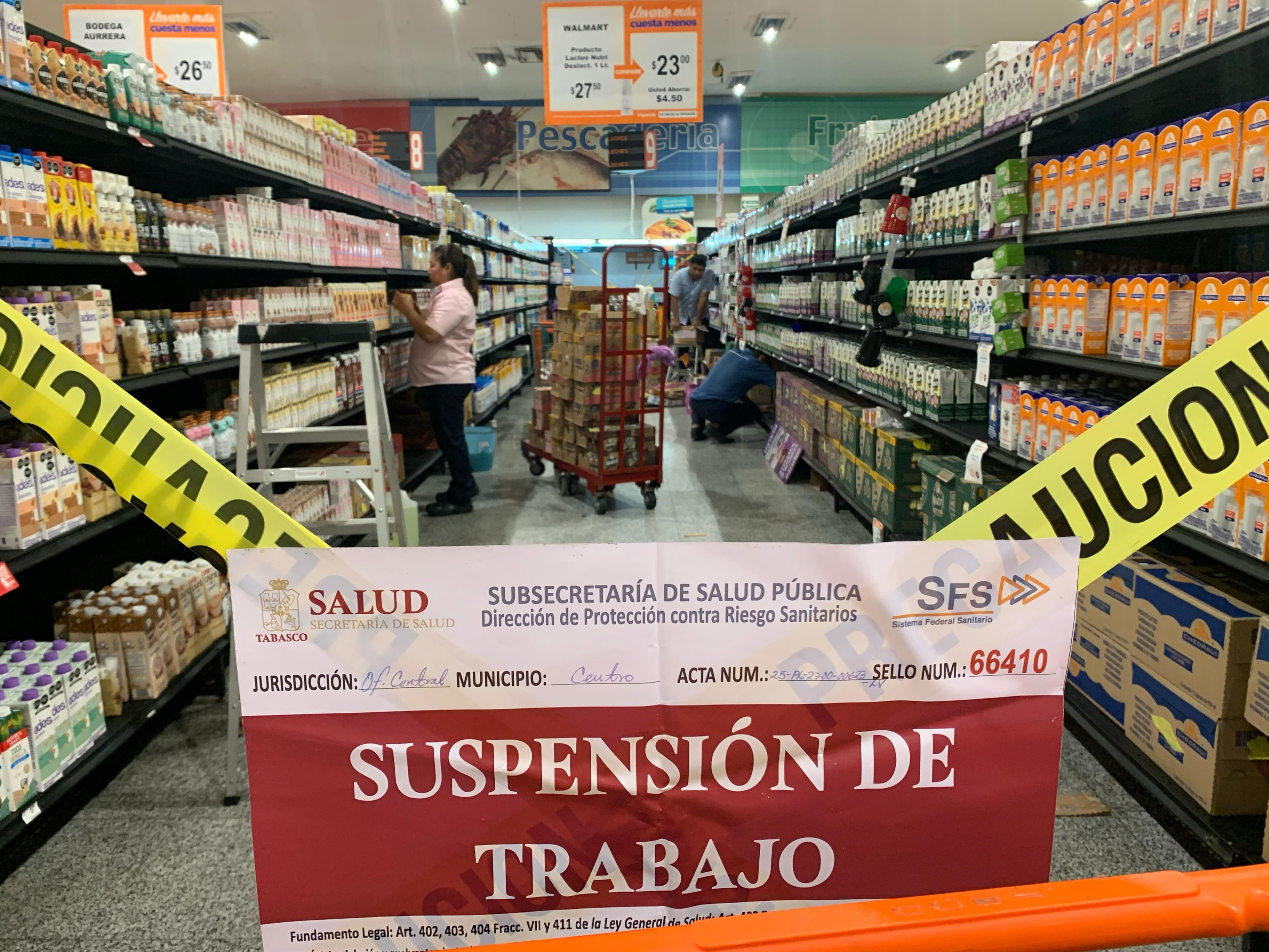 Chedraui Mina calla ante plaga de cucarachas y ratas