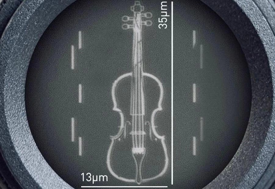Físicos crean un violín microscópico