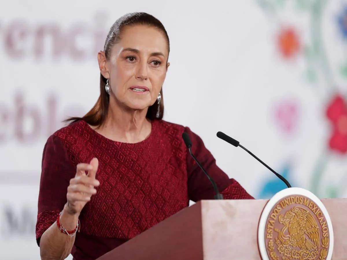 Sheinbaum descarta represión ante protestas de la CNTE