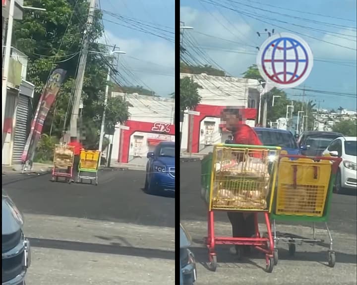 Campechanos hacen compras de pánico ante huracán Beryl