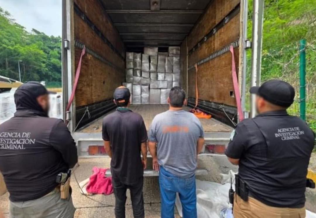 FGR aseguran más de una tonelada de marihuana en las Choapas-Ocozocoautla