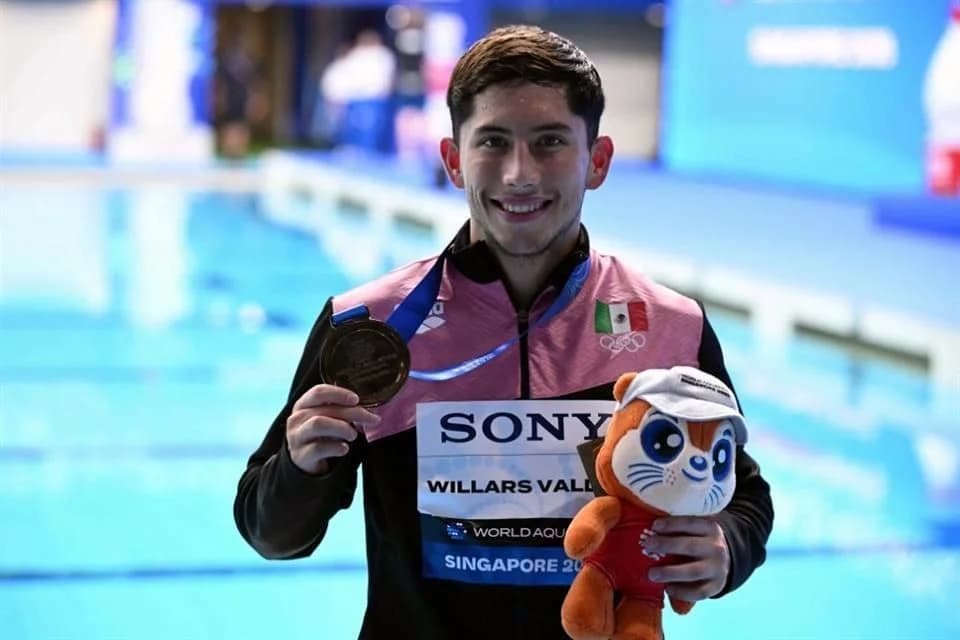 Randal Willars se lleva Bronce en la plataforma de 10 metros