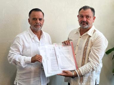 ImagenDemandan a líder volquetero en obras del Tren Maya