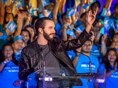 ImagenSe impone Bukele: supera 85% de votos 
