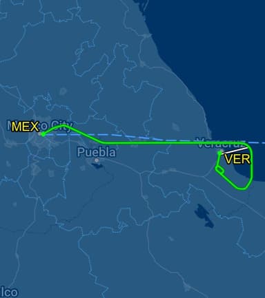 ImagenAvión Volaris procedente de CDMX aterriza de emergencia en Veracruz 