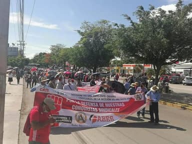 ImagenAnuncian docentes en Chiapas 48 horas de paro por reforma al ISSSTE