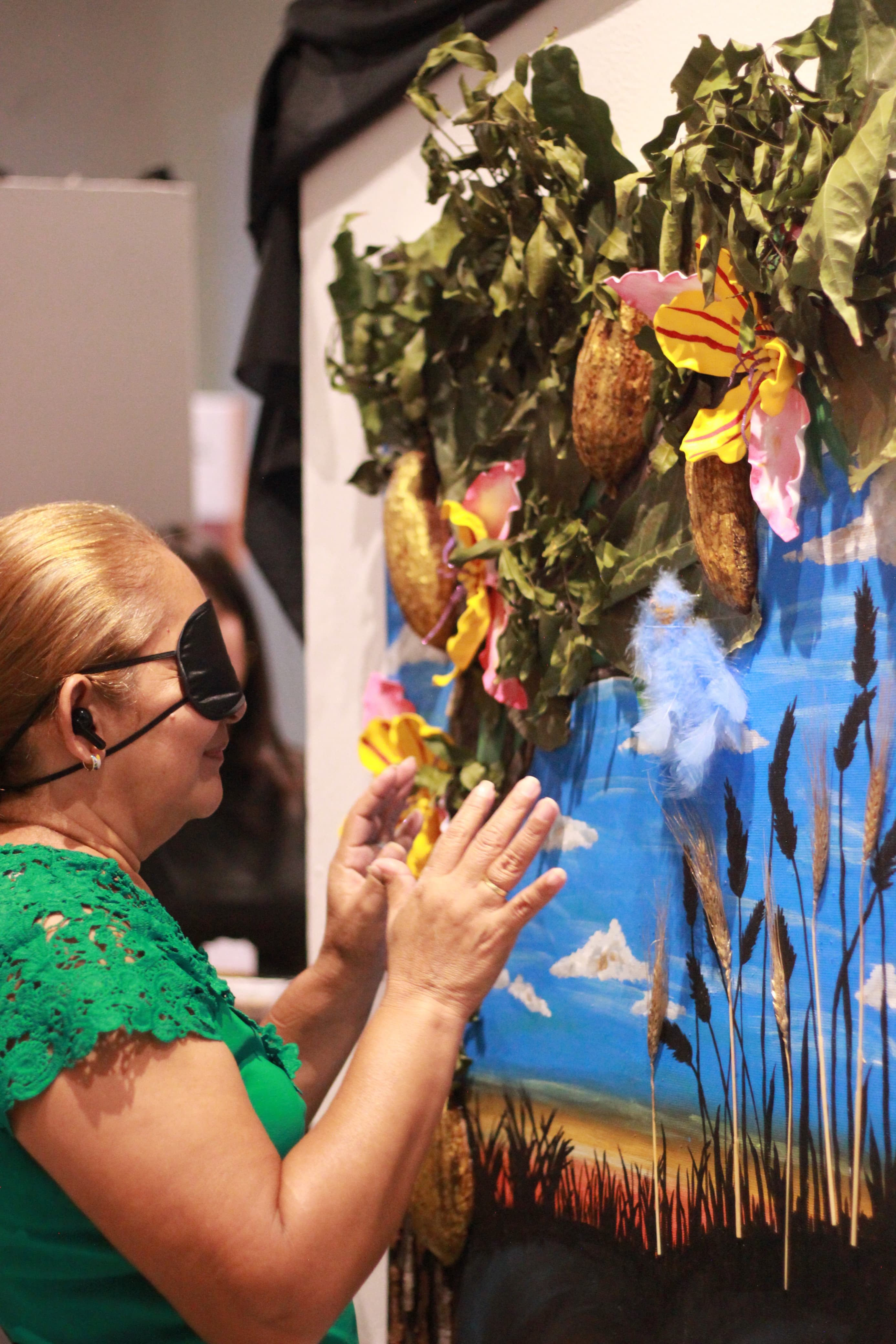 Arte para invidentes en Casa de los Azulejos