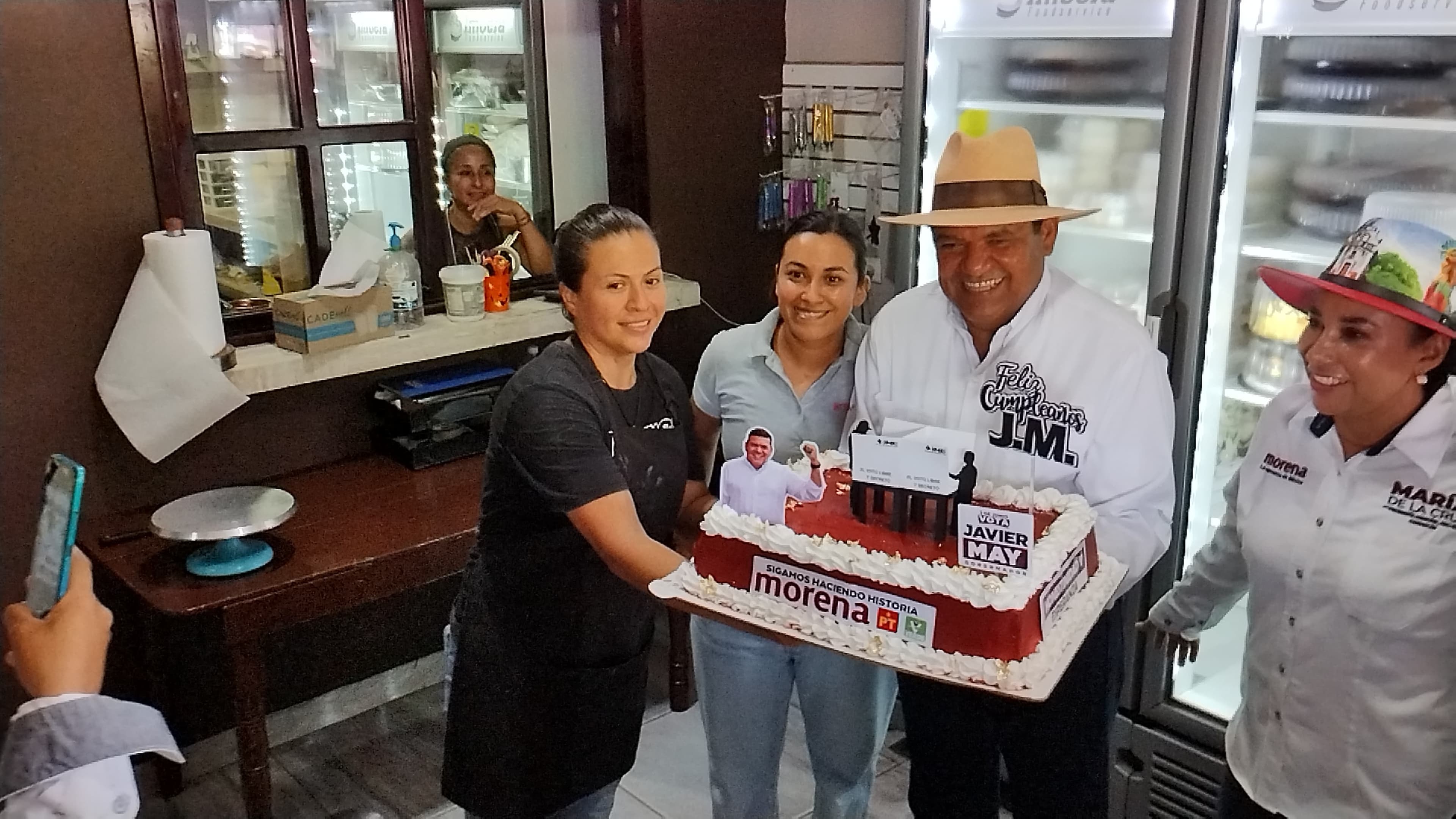 Vamos a ganar por más de 7 a 1: Javier May 