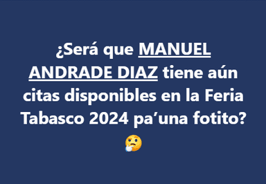 ImagenLe hacen canción a Manuel Andrade