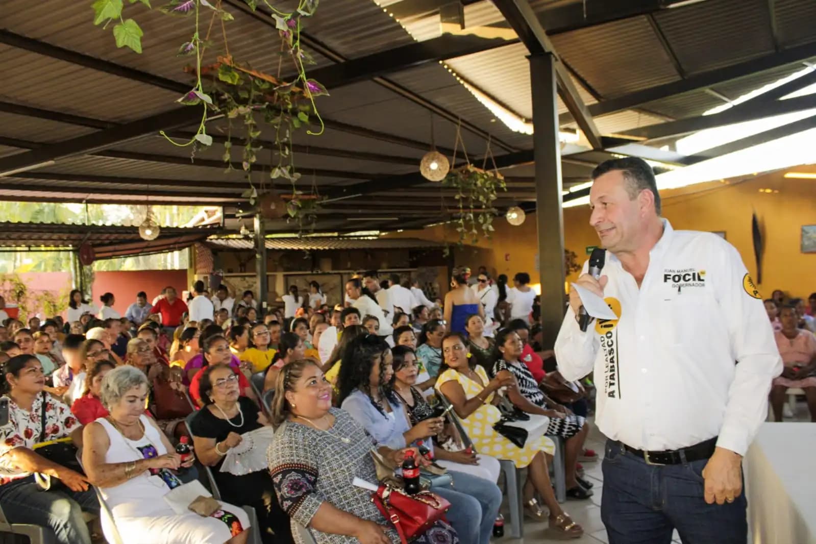 No vendan su voto, pide Fócil