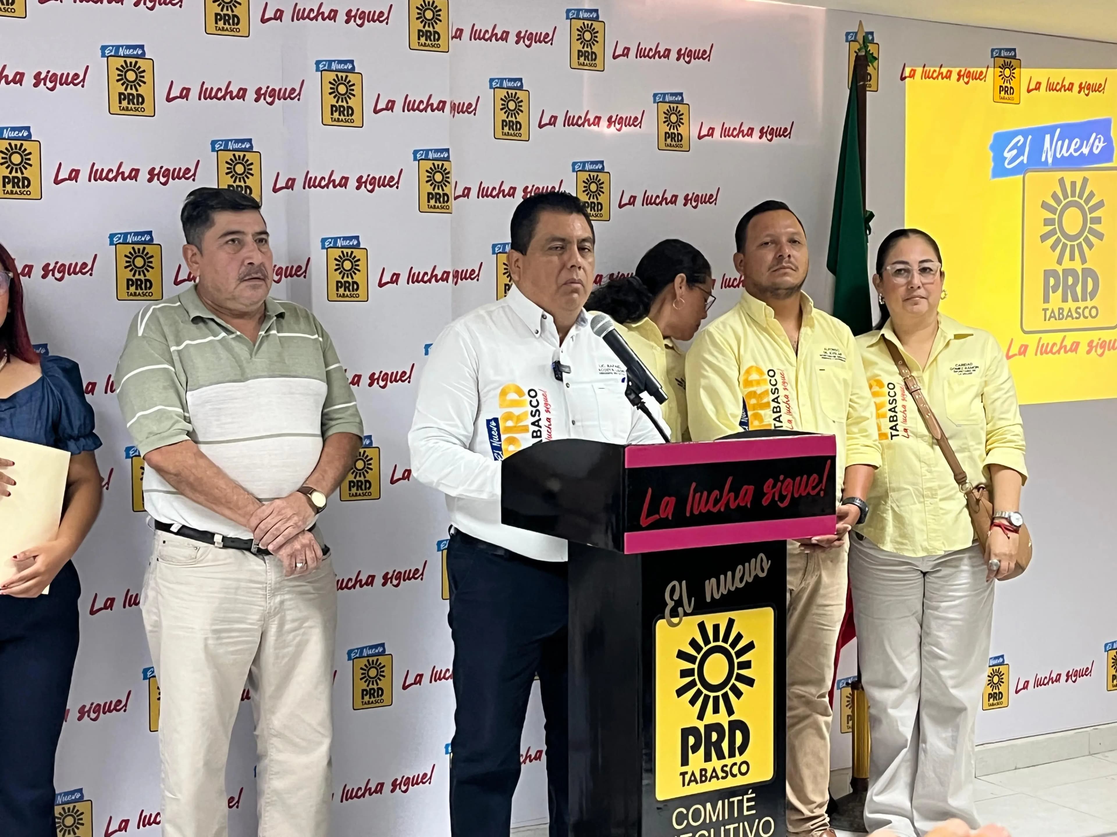 Que aclare gobierno negocios de Amilcar Olán en Tabasco: PRD