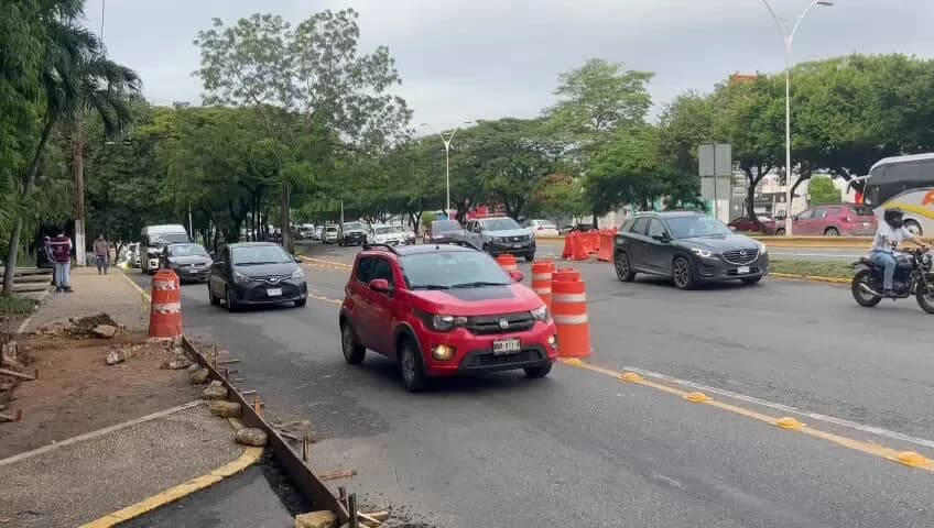 Recomiendan vías alternas ante obras en Ruiz Cortines