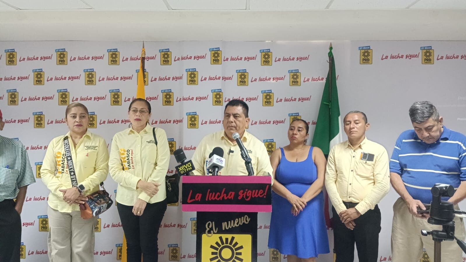  Busca PRD alianza opositora contra Morena; critica tarifas eléctricas