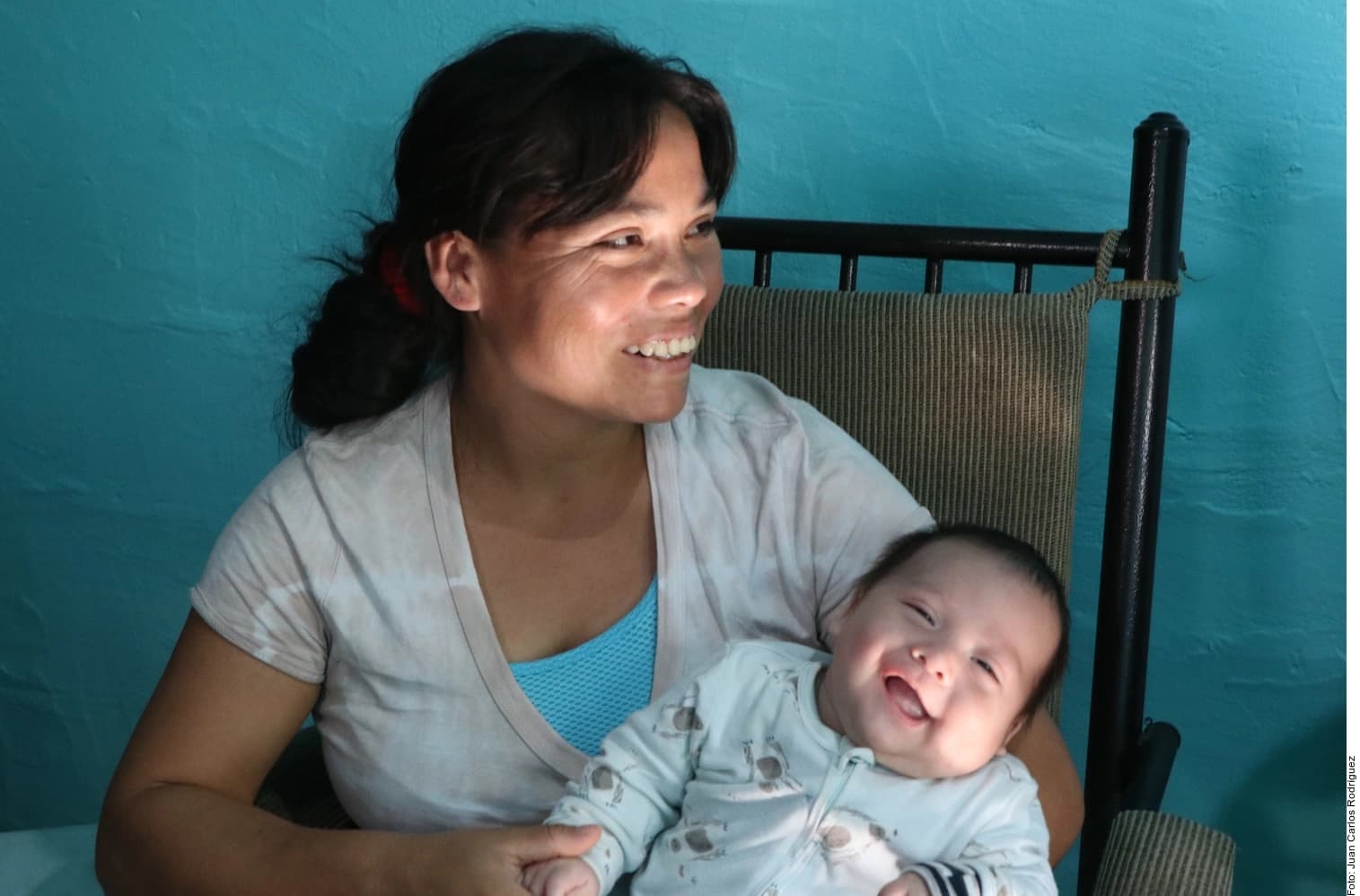 Yo los perdono.- Madre de bebé robado 