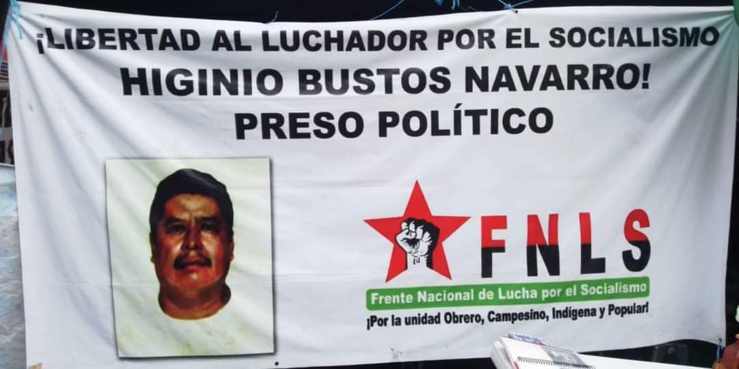 Frente Socialista exige libertad a preso político en Veracruz