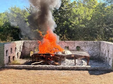 ImagenFGR incinera más de 36 kilos de narcóticos en Campeche