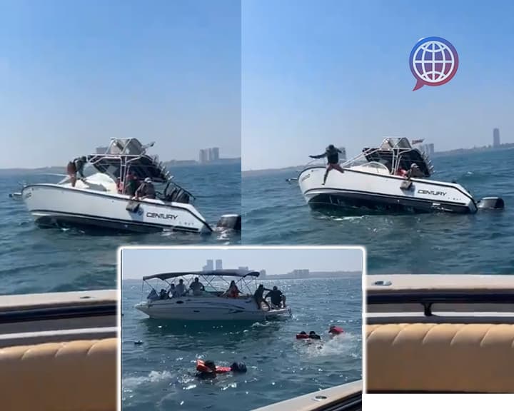 Se hunde embarcación en Boca del Río