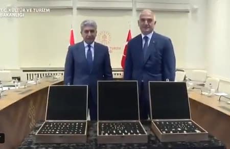 Recupera Egipto objetos valiosos llevados ilícitamente a Turquía