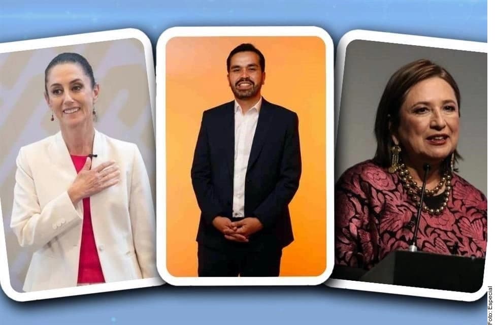 Ensayan aspirantes para primer debate 