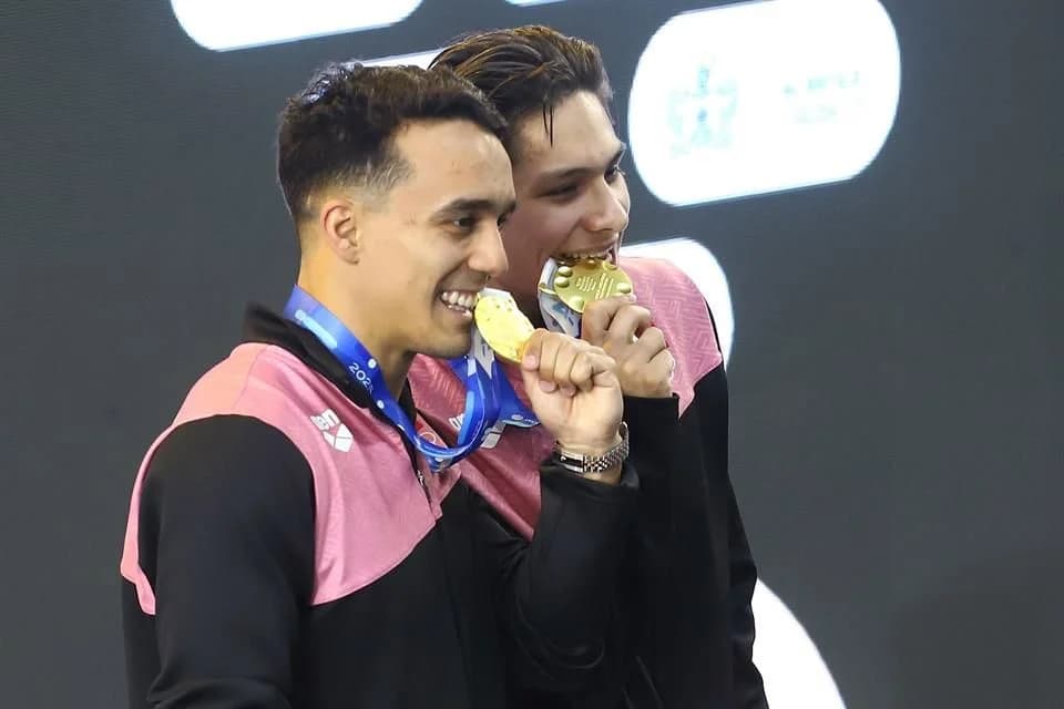 Mexicanos ganan medallas de oro y plata en Copa Mundial de Clavados 2025
