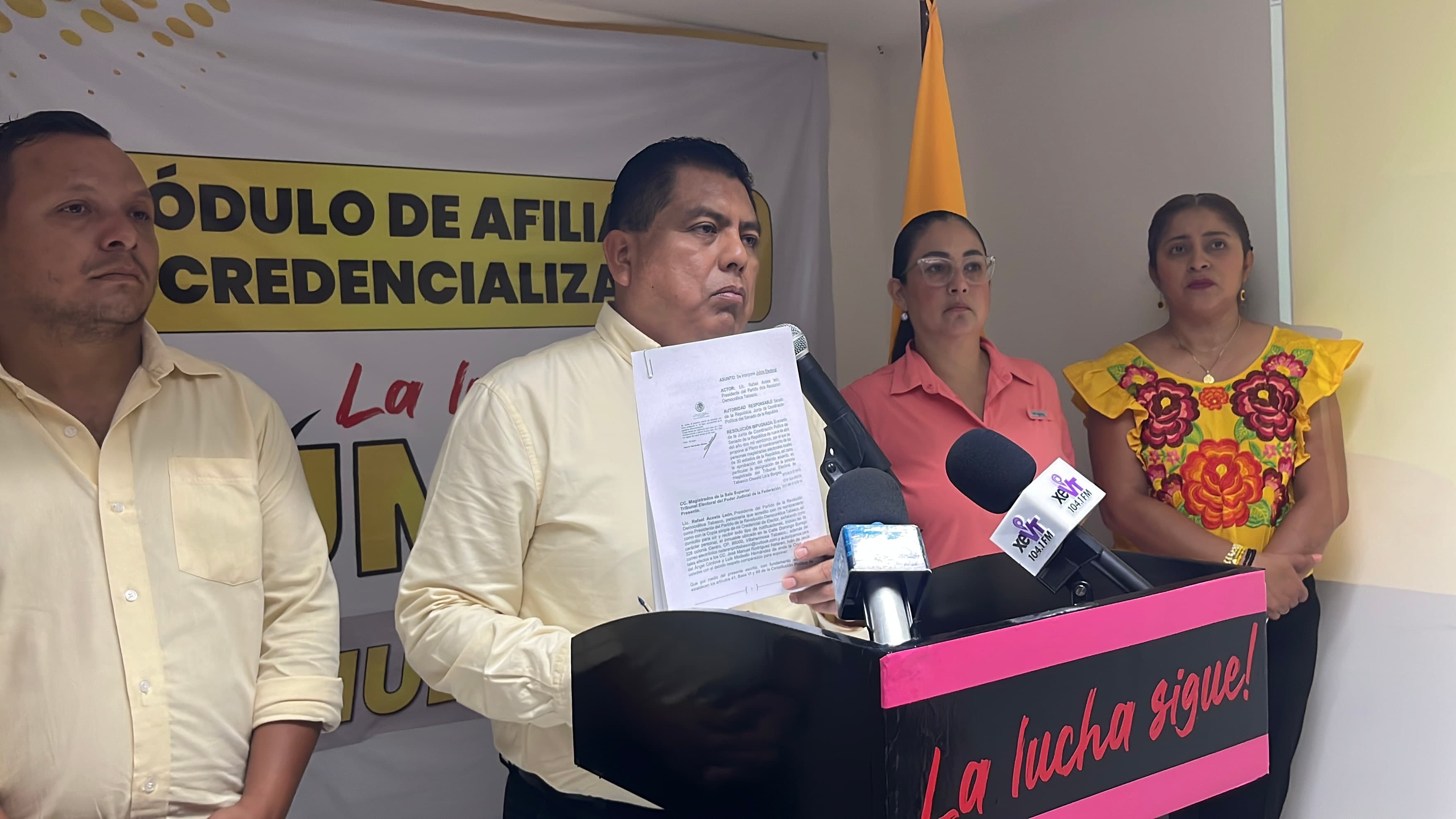 Fuera de control, conflicto en Tec de Balancán, acusa PRD