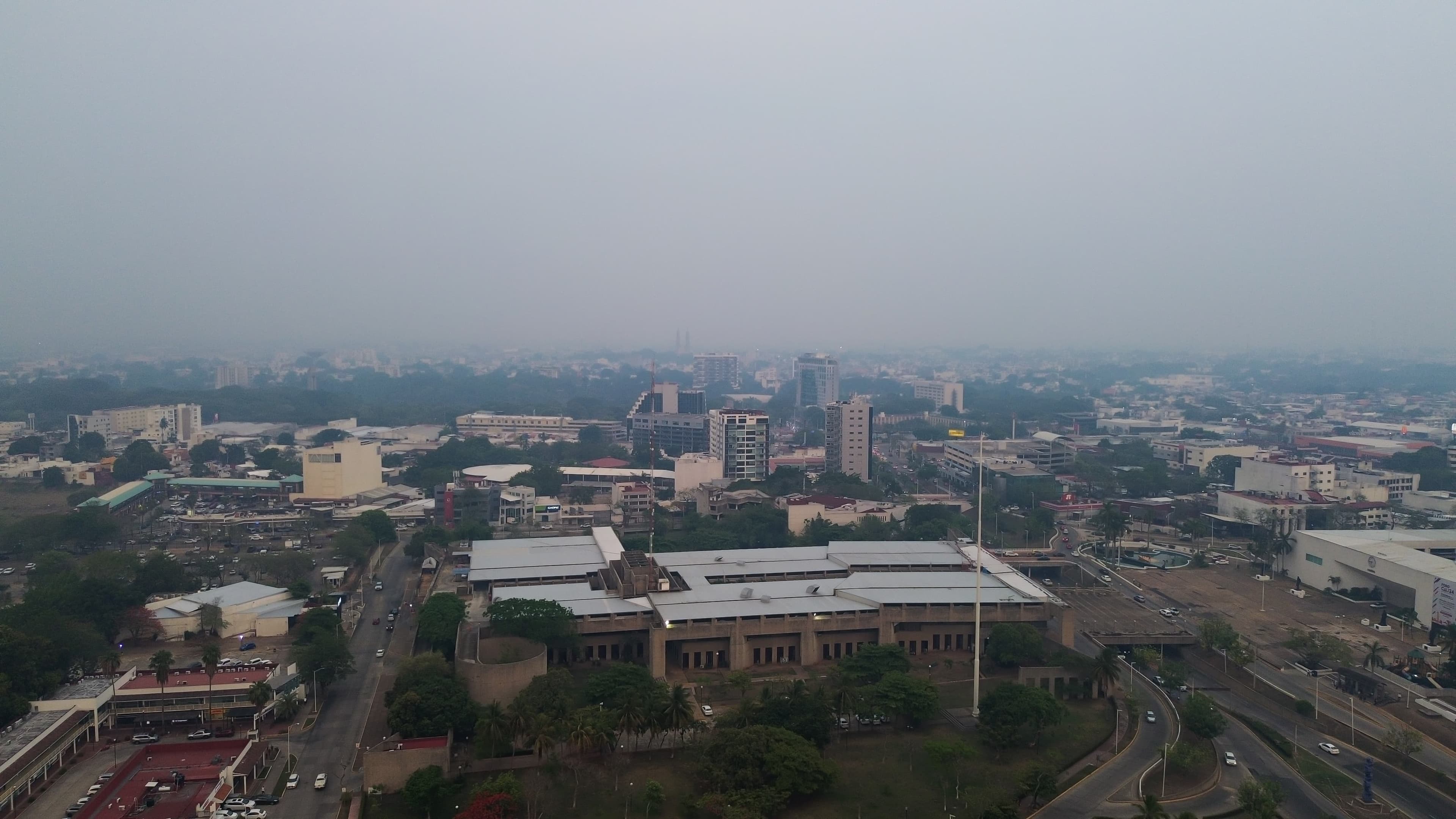 Cubre calima a tabasqueños