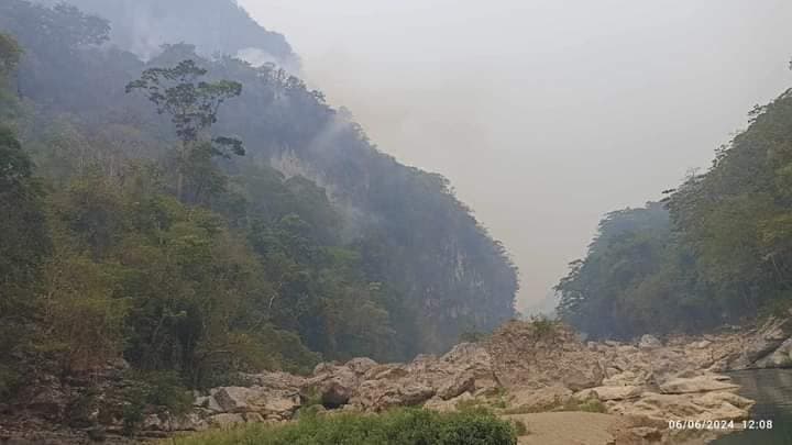 Alertan por incendios en Tacotalpa