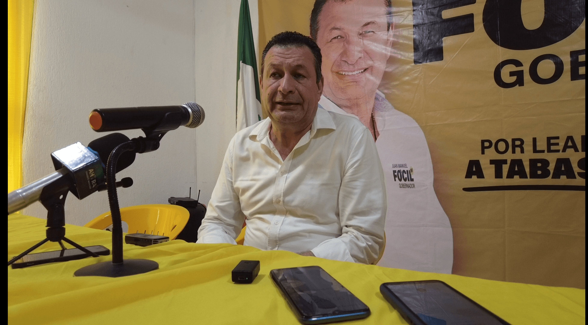 Espera Fócil pruebas para impugnar elección a gobernador 
