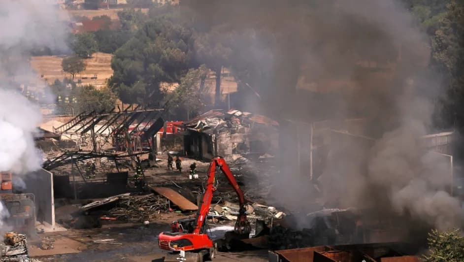 Gasolinera estalla en Roma y deja al menos 45 heridos