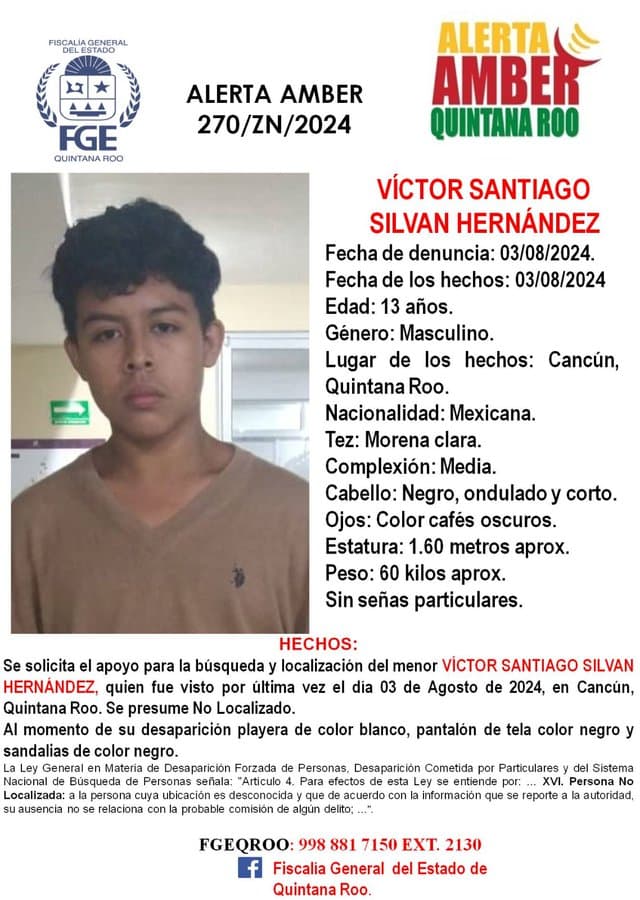 Rescatan a menor de edad en Cancún 