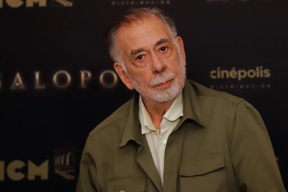 Hospitalizan a Francis Ford Coppola en Roma