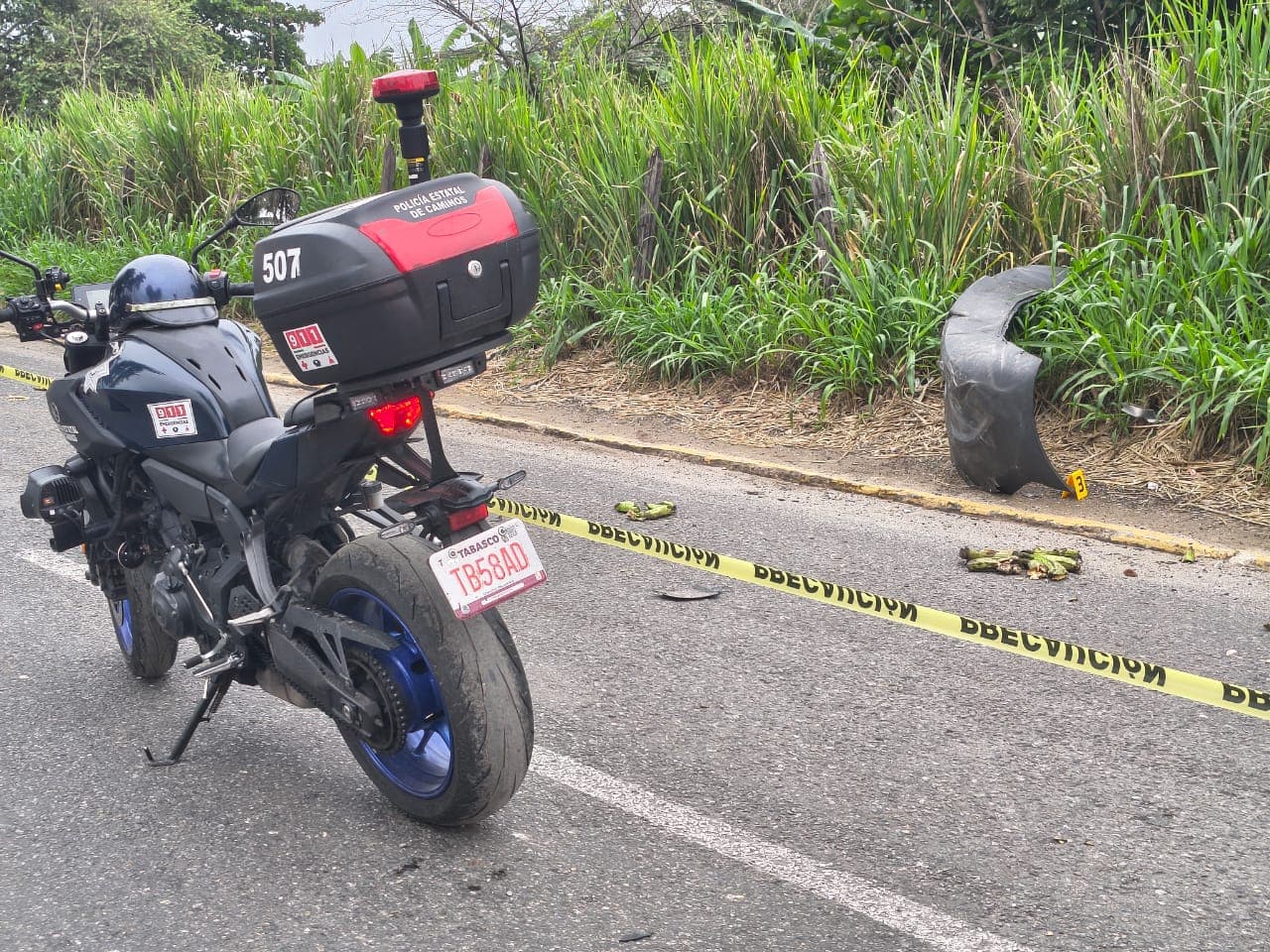 Tragedia en Ruiz Cortines: Motociclista muere embestido por camioneta