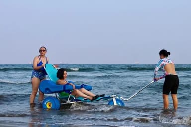 ImagenInauguran primera playa inclusiva en Boca del Río