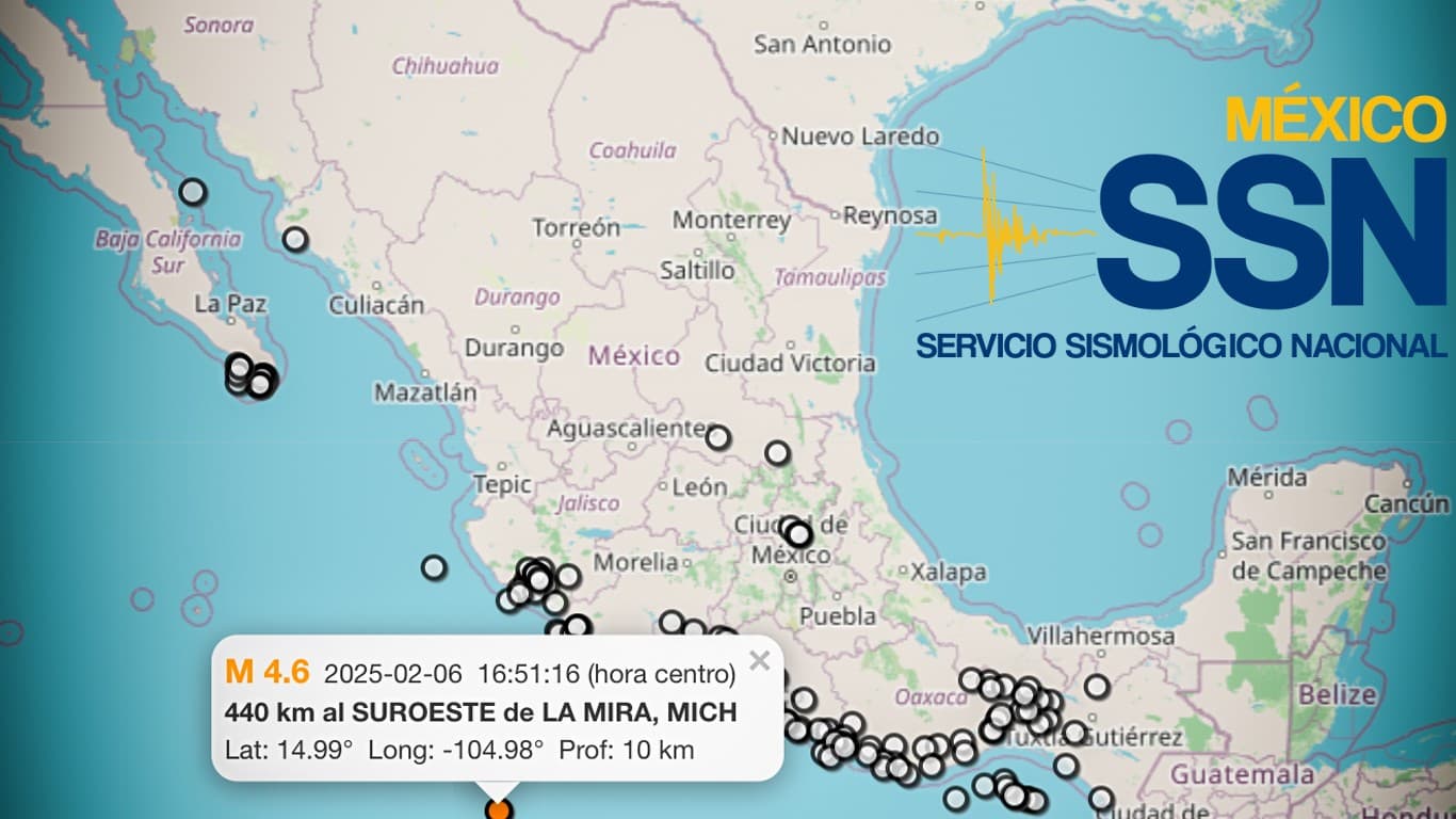 16 sismos en 24 horas en Chiapas 