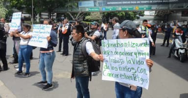 ImagenDemandan atender desabasto y quimios