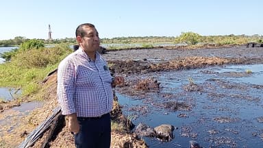 ImagenEjidatarios presentaran denuncias por contaminación de Pemex