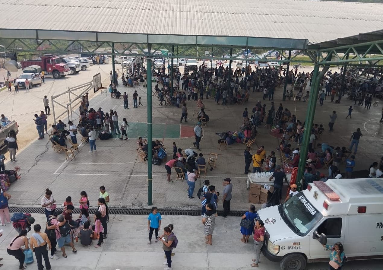 4 días después llegan autoridades a Tila