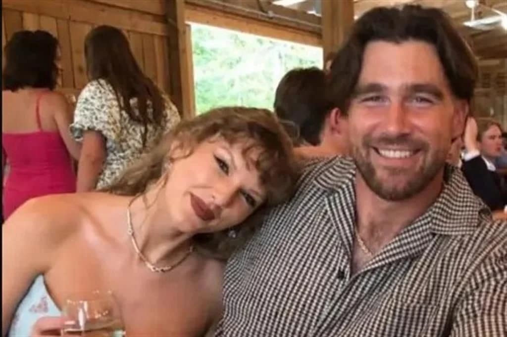Taylor Swift y Travis Kelce van juntos a boda en Tennessee 