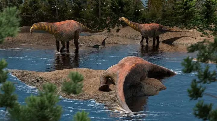 "Astigmasaura genuflexa", gigantesco dinosaurio descubierto en Argentina