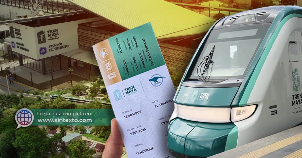 Arranca estación Tenosique del Tren Maya, esperan desarrollo