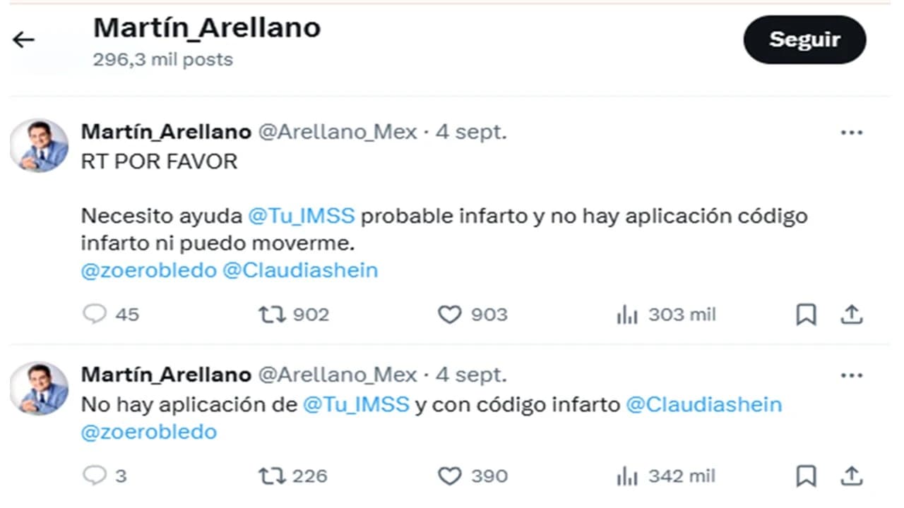 Muere periodista en IMSS pidió atención a Sheinbaum