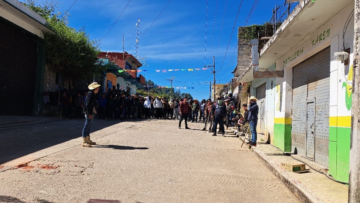 Grupo “El Machete” abandona Pantelhó