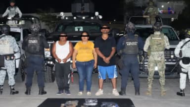 ImagenDetienen a 6 por armas y drogas